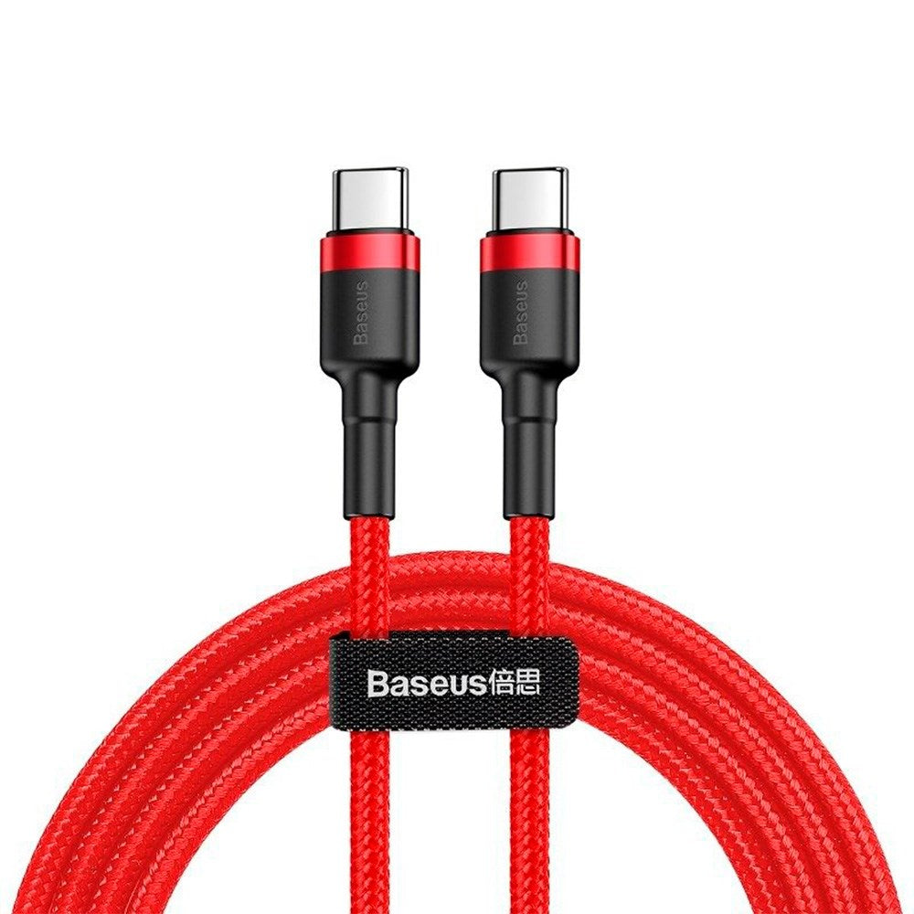 Baseus Cafule Flash USB-C til USB-C Kabel 60W - 2 Meter - Rød