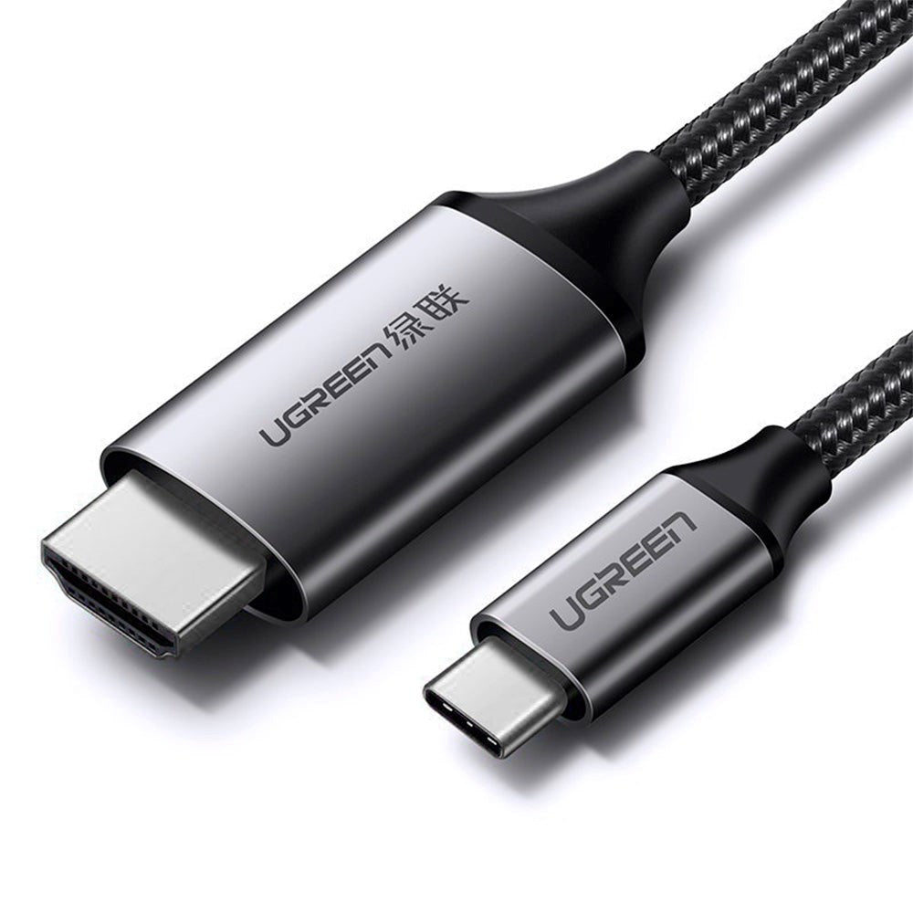 USB-C til HDMI 4K60Hz fra UGREEN - 1.5 Meter - Grå / Sort