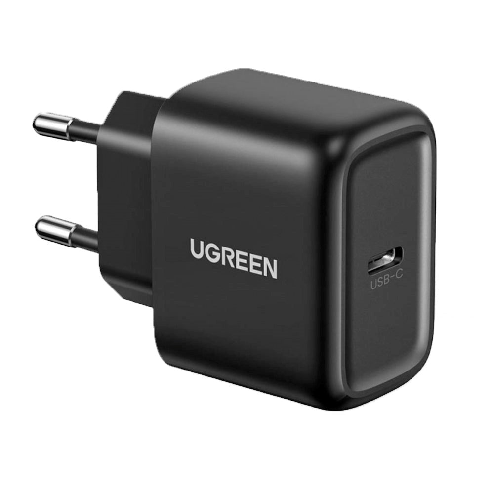 Ugreen 25W USB-C PD Hurtig Vægoplader - Sort