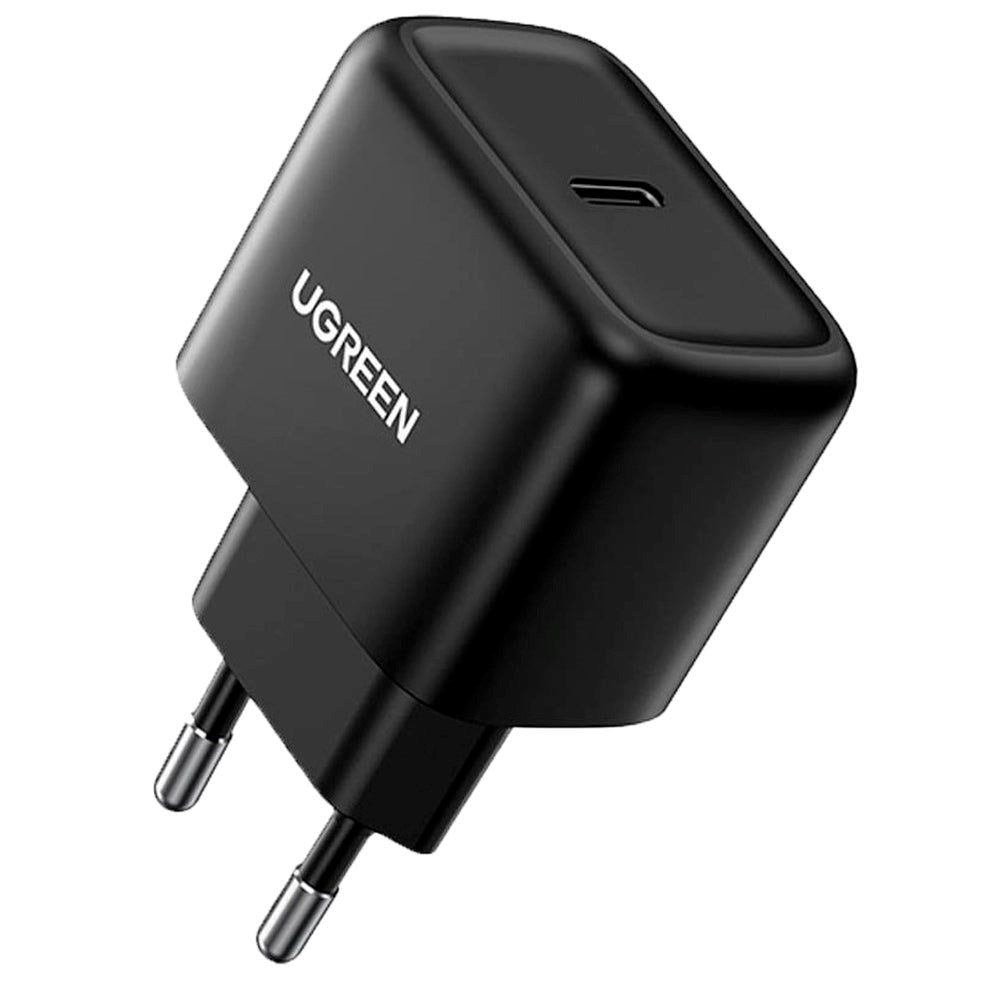 Ugreen 25W USB-C PD Hurtig Vægoplader - Sort