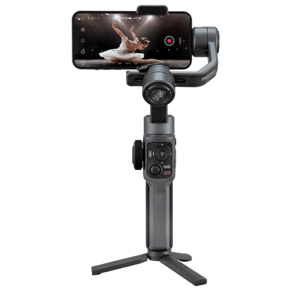 Zhiyun Smooth 5 Gimbal til Smartphone - Black