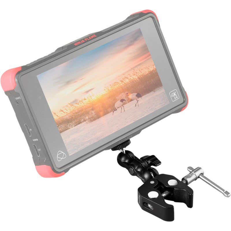 SmallRig 2164 - Multifunktionel Crab-Shaped Klemme m. Ballhead Magic Arm - Sort