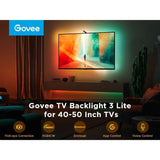 Govee TV 3 Lite Backlight - 40 - 50" - Sort