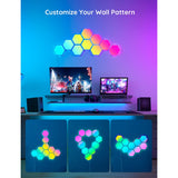 Govee Glide Hexa 3D Light Panels - 10 stk. - Hvid