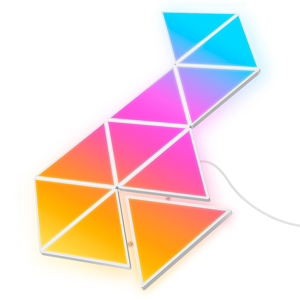 Govee Glide Triangle 3D Light Panels - 10 stk. - Hvid