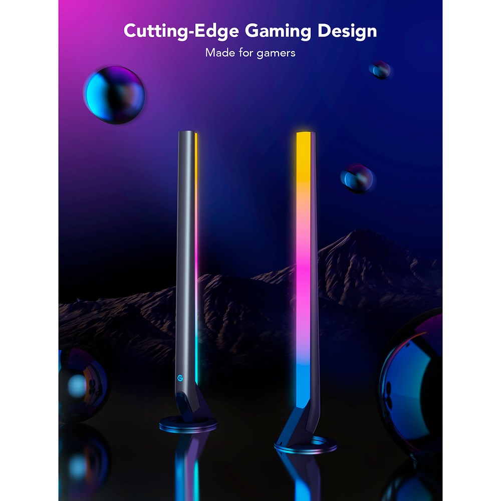Govee Smart Gaming Lysbjælker - Sort