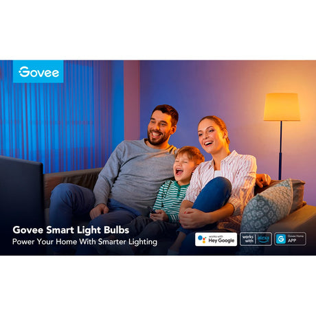 Govee WIFI & Bluetooth Smart Light Pære 1200lm - Hvid