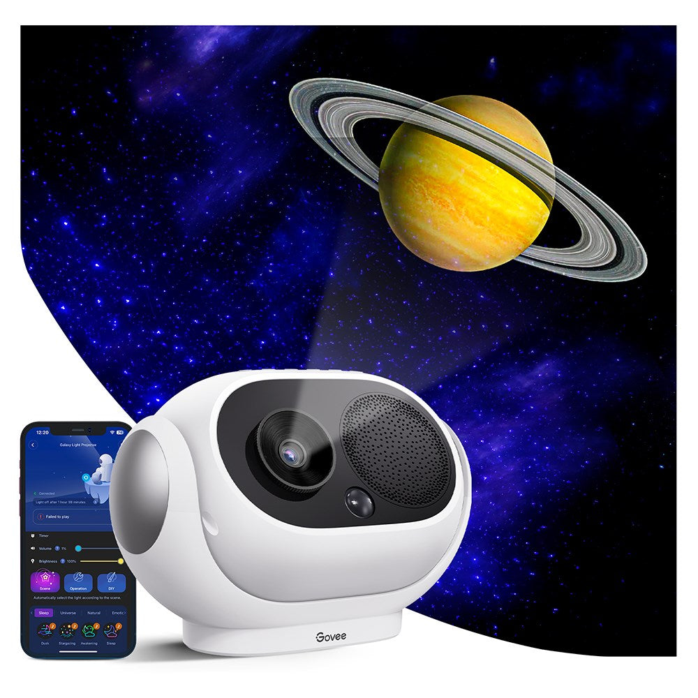 Govee Galaxy Star Projector Pro - Hvid
