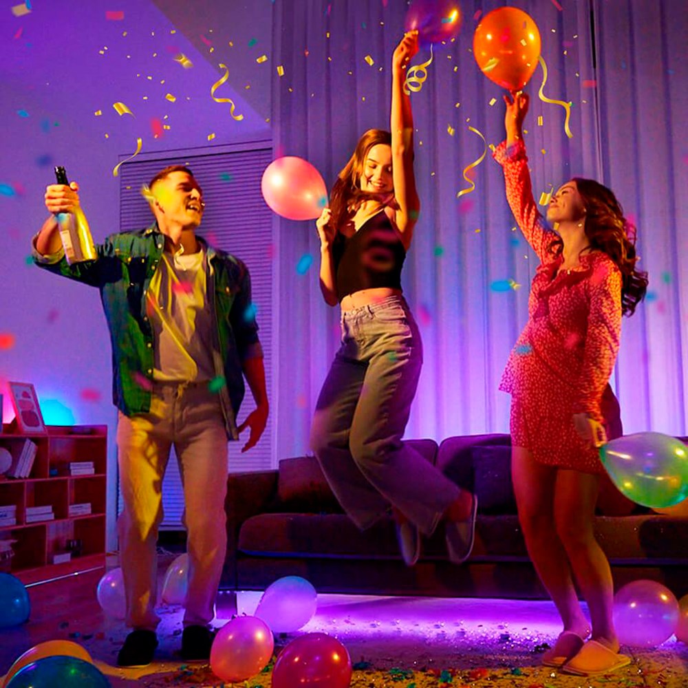 Govee RGB Smart Wi-Fi + Bluetooth LED Lysstrimmel - 2x5m - Hvid