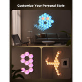 Govee Glide Hexa Ultra 3D Light Panels - 7 stk. - Hvid