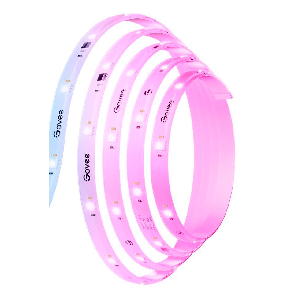 Govee RGBIC Wi-Fi + LED Bluetooth Strip Lights - 5m - Hvid