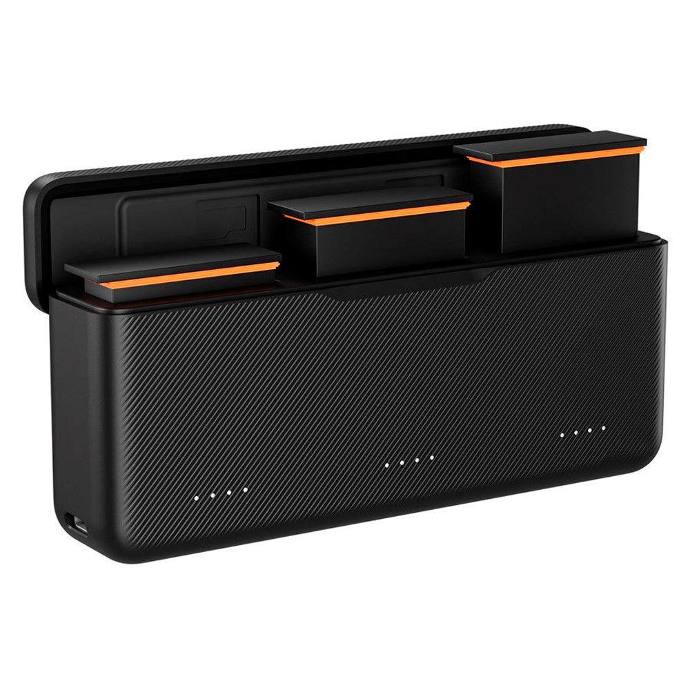 TELESIN - Batteri Opladningscase - DJI Osmo Action 3 / 4 / 5 Pro - Sort