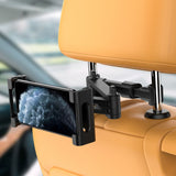 Tech-Protect Backseat Car Mount Til Bilens Nakkestøtte - Max Mobil: 135mm x 240mm - Sort