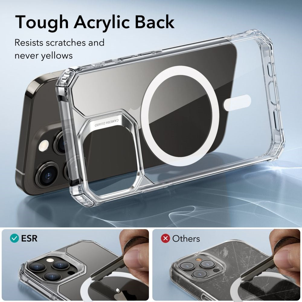ESR iPhone 15 Pro Air Armor Halolock Bagside Cover - MagSafe Kompatibel - Gennemsigtig