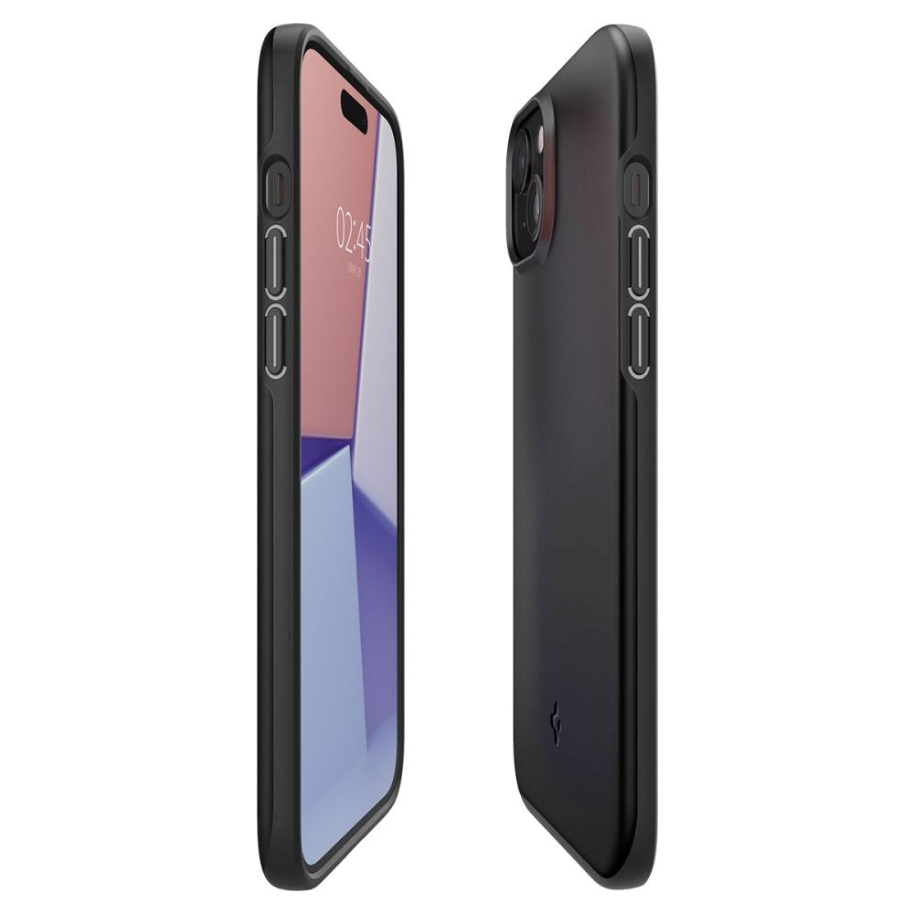 Spigen iPhone 15 Thin Fit Case - Sort
