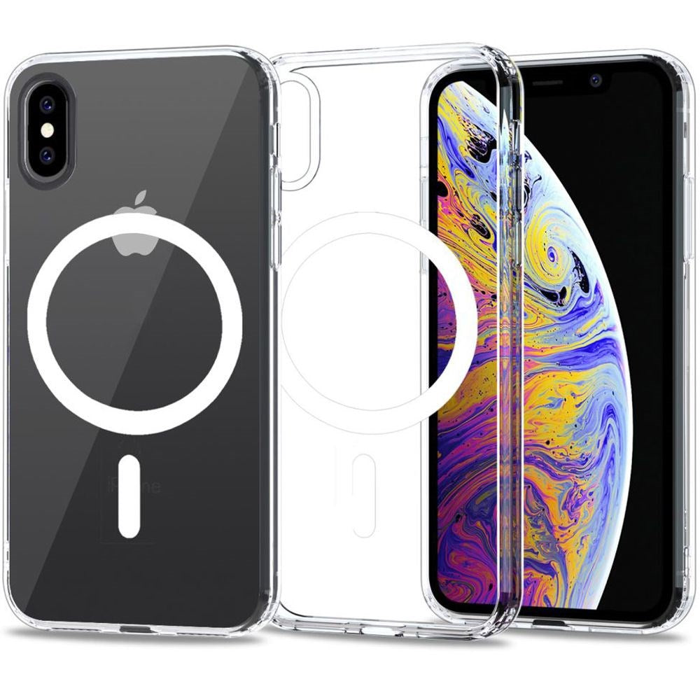 iPhone X / XS Tech-Protect Magmat Mobil Cover - MagSafe Kompatibel - Gennemsigtig