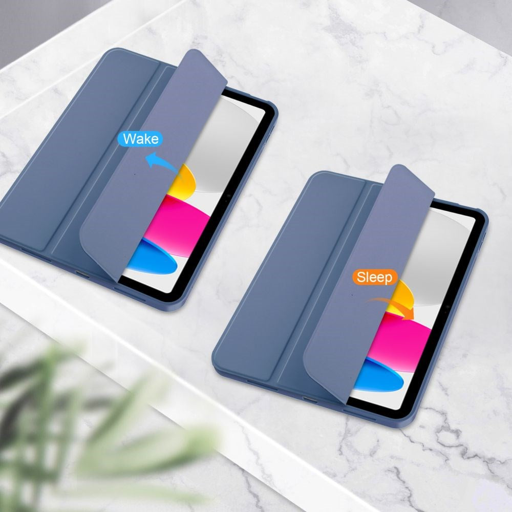 Tech-Protect iPad 11" (2025) / iPad 10.9" (2024/2022) SC Flip Cover m. Apple Pencil Holder - Blå