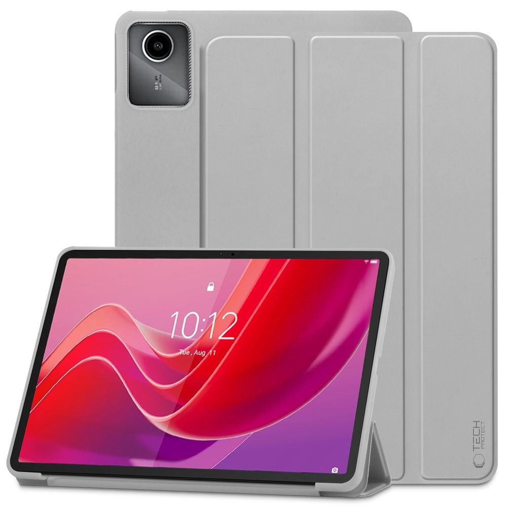Lenovo Tab M11 Tech-Protect Smartcase Tri-fold Flip Cover - Grå
