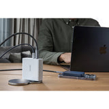 Epico Vægoplader GaN 140W PD m. 2 x USB-C & 1 x USB-A - Hvid