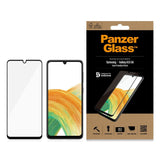 Samsung Galaxy A33 (5G) PanzerGlass Edge-to-Edge Glas Skærmbeskyttelse - Case-Friendly - Sort Kant