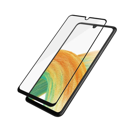 Samsung Galaxy A33 (5G) PanzerGlass Edge-to-Edge Glas Skærmbeskyttelse - Case-Friendly - Sort Kant