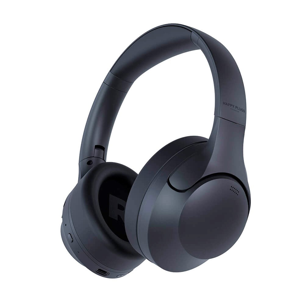 Happy Plugs - Play Pro Trådløse Over-Ear Høretelefoner m. Støjreduktion - Sort