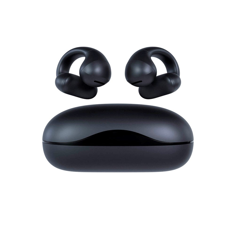 Happy Plugs - Clip Trådløse Open-Ear Høretelefoner - Sort