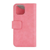 GEAR iPhone 13 Mini ONSALA Fashion Collection Wallet Flip Læder Cover m. Magnet - Dusty Pink