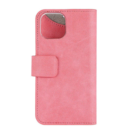 GEAR iPhone 13 Mini ONSALA Fashion Collection Wallet Flip Læder Cover m. Magnet - Dusty Pink