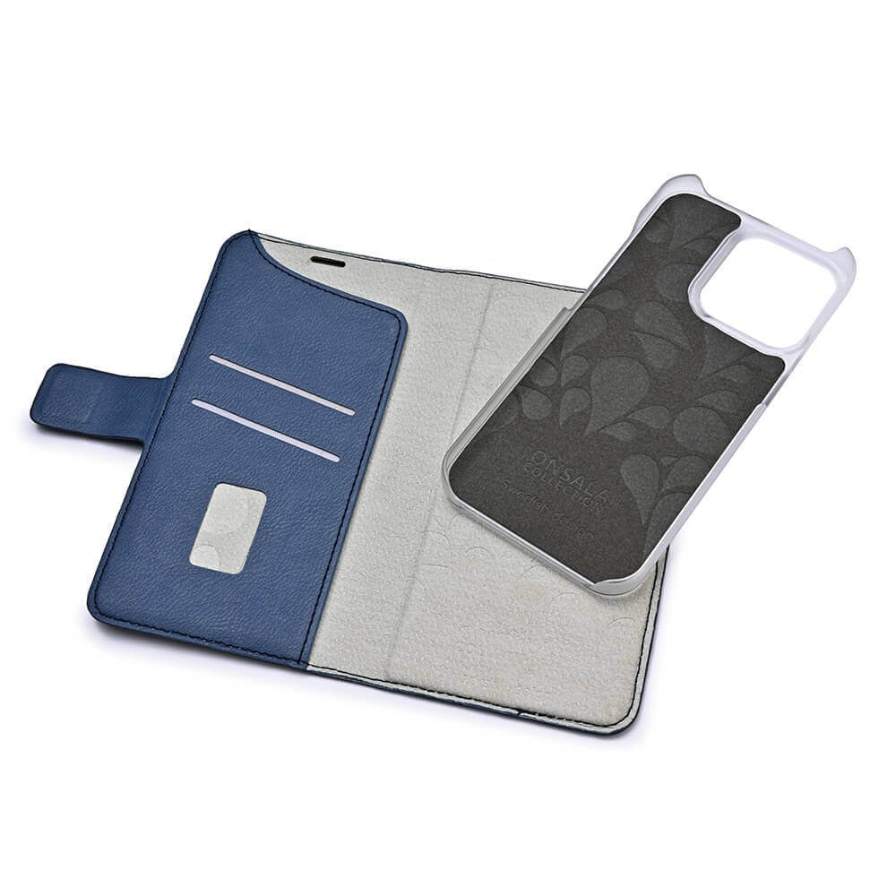 Onsala Fashion Collection iPhone 13 Pro Wallet Flip Cover m. Magnet - Royal Blue