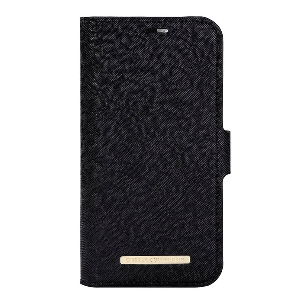 Onsala iPhone 14 / 13 ONSALA Fashion Collection Wallet Flip Case m. Magnet - Midnight Black