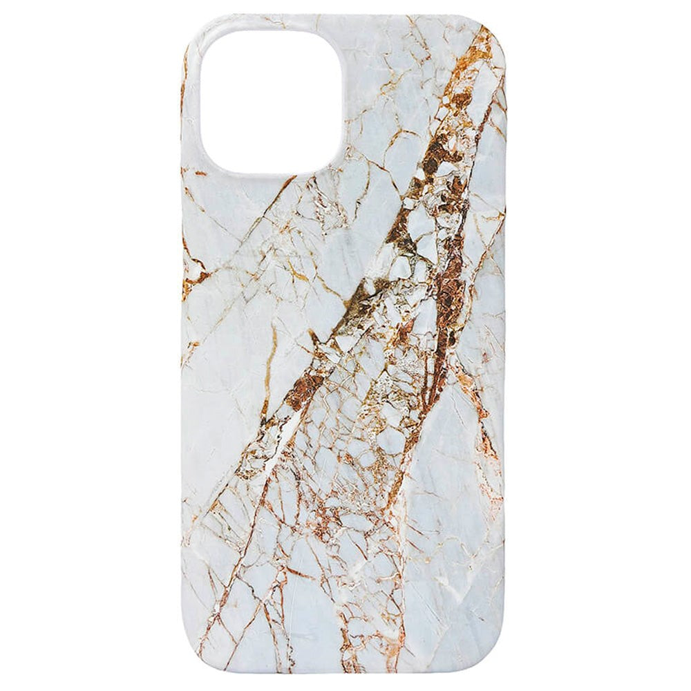 iPhone 15 GEAR Onsala Magseries Plastik Case - MagSafe Kompatibelt - White Rhino Marble