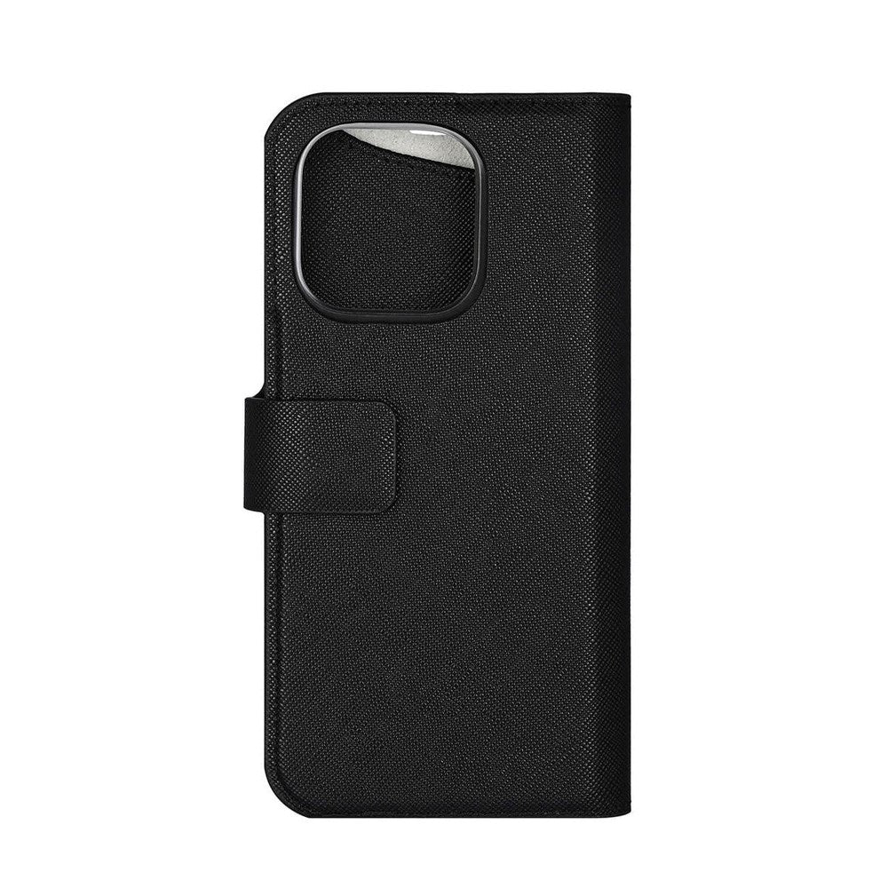 Onsala iPhone 16 Pro ECO Flip Cover m. Pung - MagSafe Kompatibel - Black