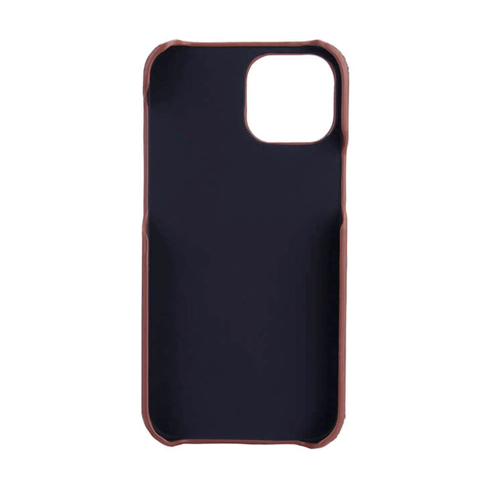 GEAR Onsala Collection iPhone 13 Mini Læder Bagside Cover m. Kortlomme - Brun