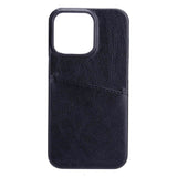 GEAR  Onsala Collection iPhone 13 Pro Læder Bagside Cover m. Kortlomme - Sort