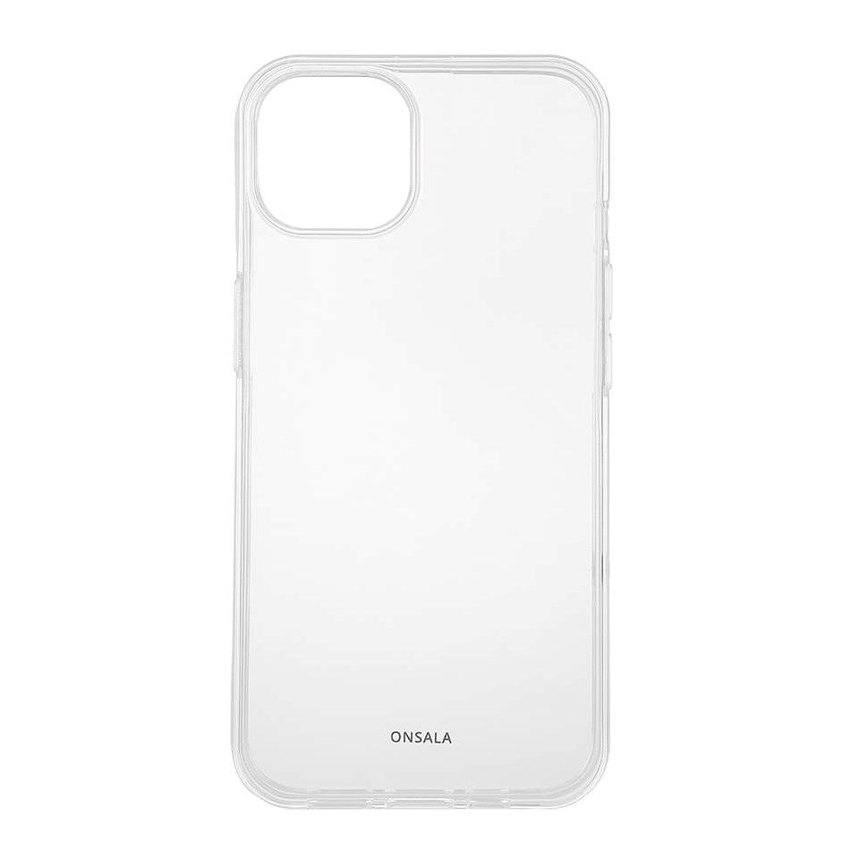 iPhone 13 / 14 GEAR Onsala 100% Genanvendt Plastik Bagside Case - Gennemsigtig