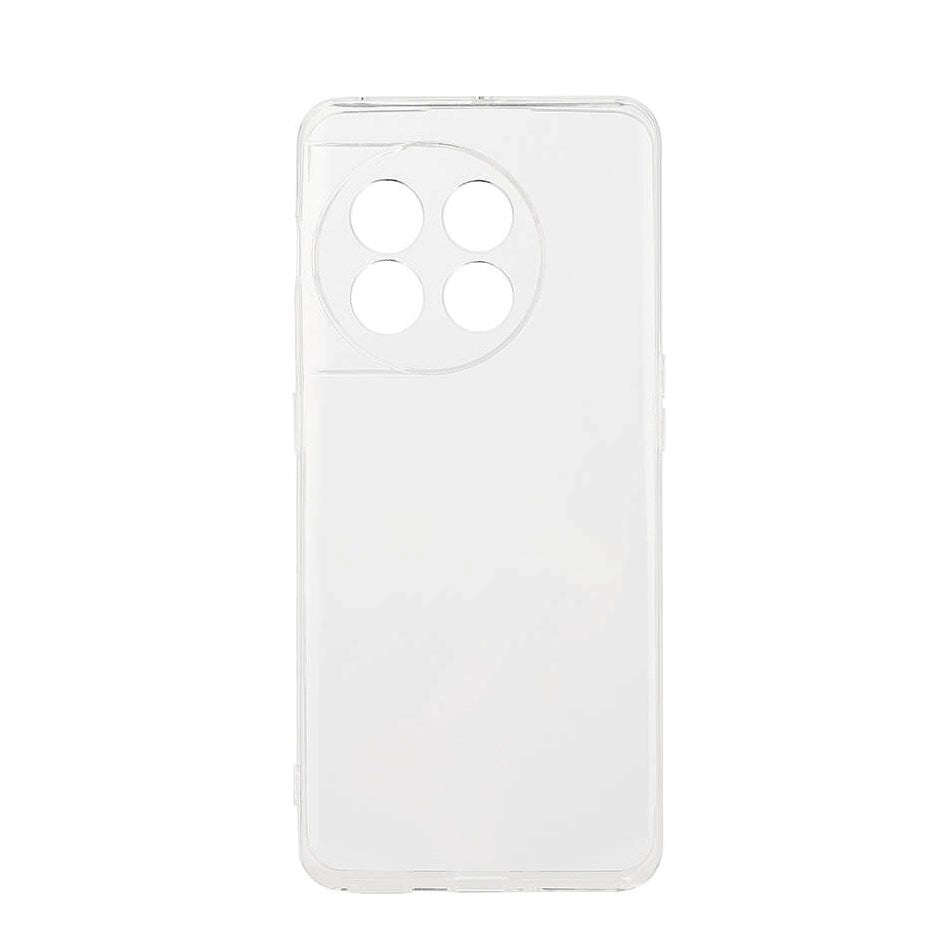 GEAR Onsala OnePlus 11 Clear Soft Bagside Cover - Gennemsigtig