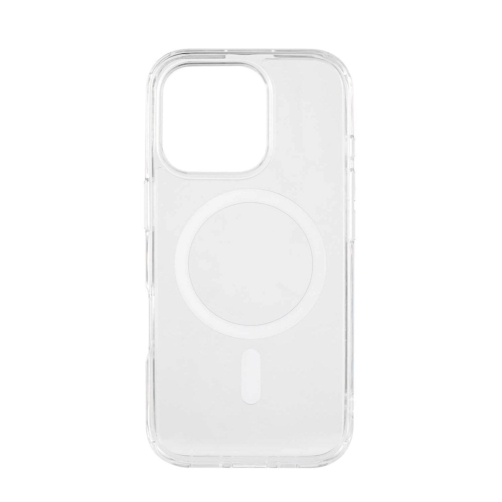 iPhone 16 Pro Onsala Fleksibelt Plast Mobil Cover - MagSafe Kompatibelt - Gennemsigtig