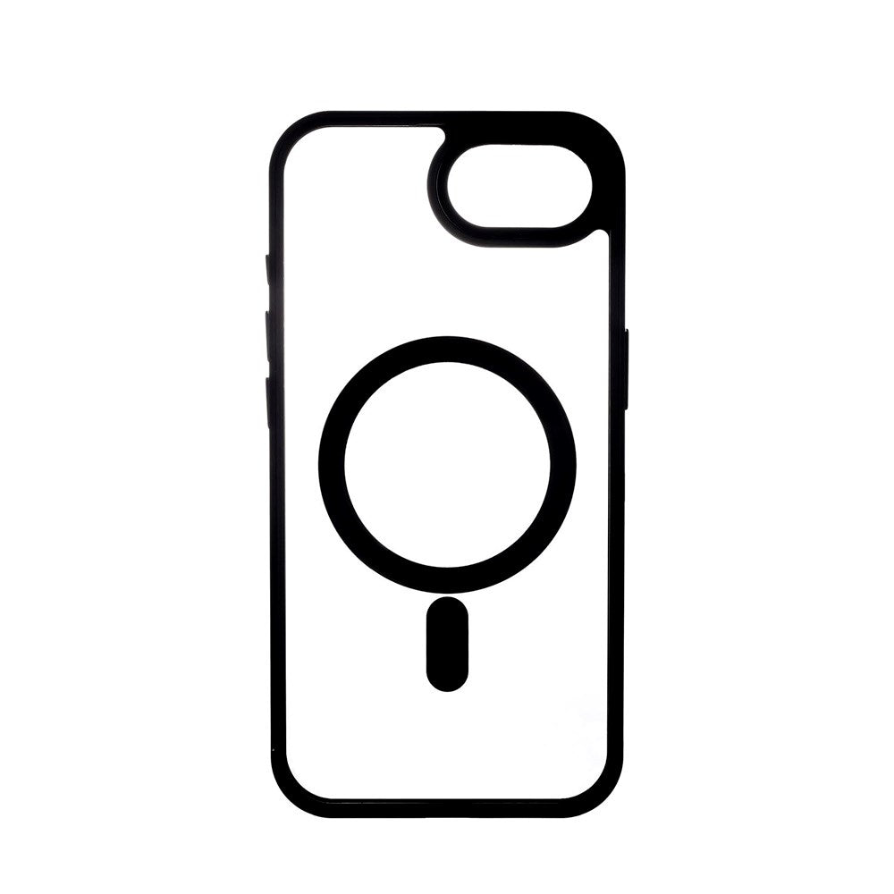 iPhone 16e - Onsala Bumper Case - MagSafe Kompatibel Gennemsigtig / Sort