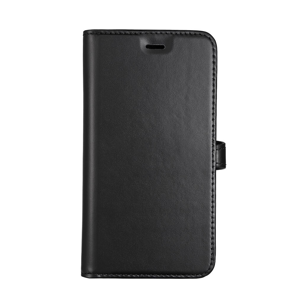 Samsung Galaxy S21 FE Gear Buffalo Wallet Ægte Læder Magnet Flip Cover m. Pung - Sort