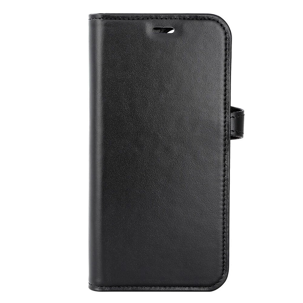 GEAR Buffalo iPhone 15 2-in-1 Wallet Ægte Læder Magnet Flip Cover m. Pung - Sort