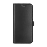 GEAR Buffalo iPhone 16 Pro 2-in-1 Wallet Ægte Læder Magnet Flip Cover m. Pung - MagSafe Kompatibel - Sort