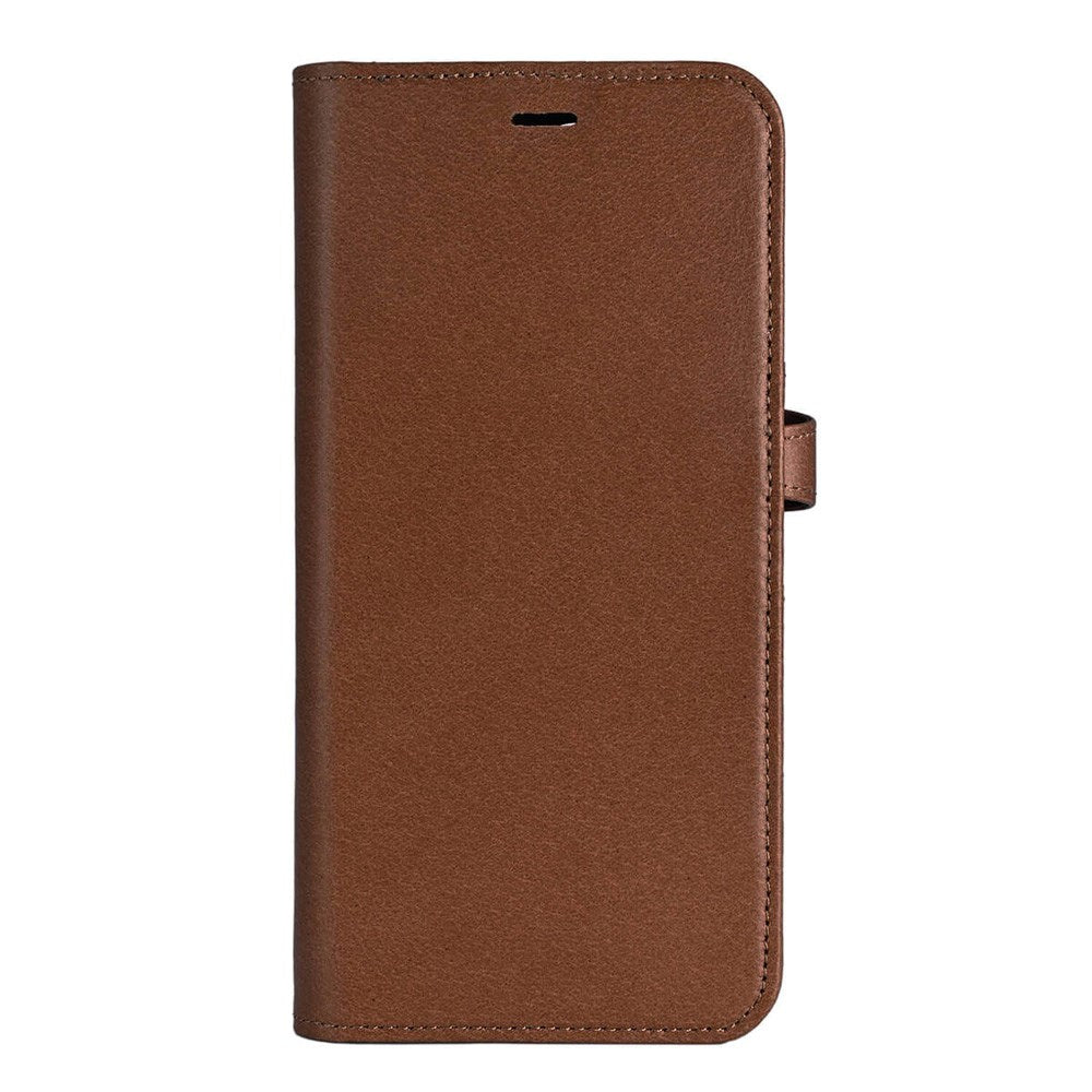 Buffalo iPhone 16 Pro Max 2-in-1 Wallet Ægte Læder Magnet Flip Cover m. Pung - MagSafe Kompatibel - Brun