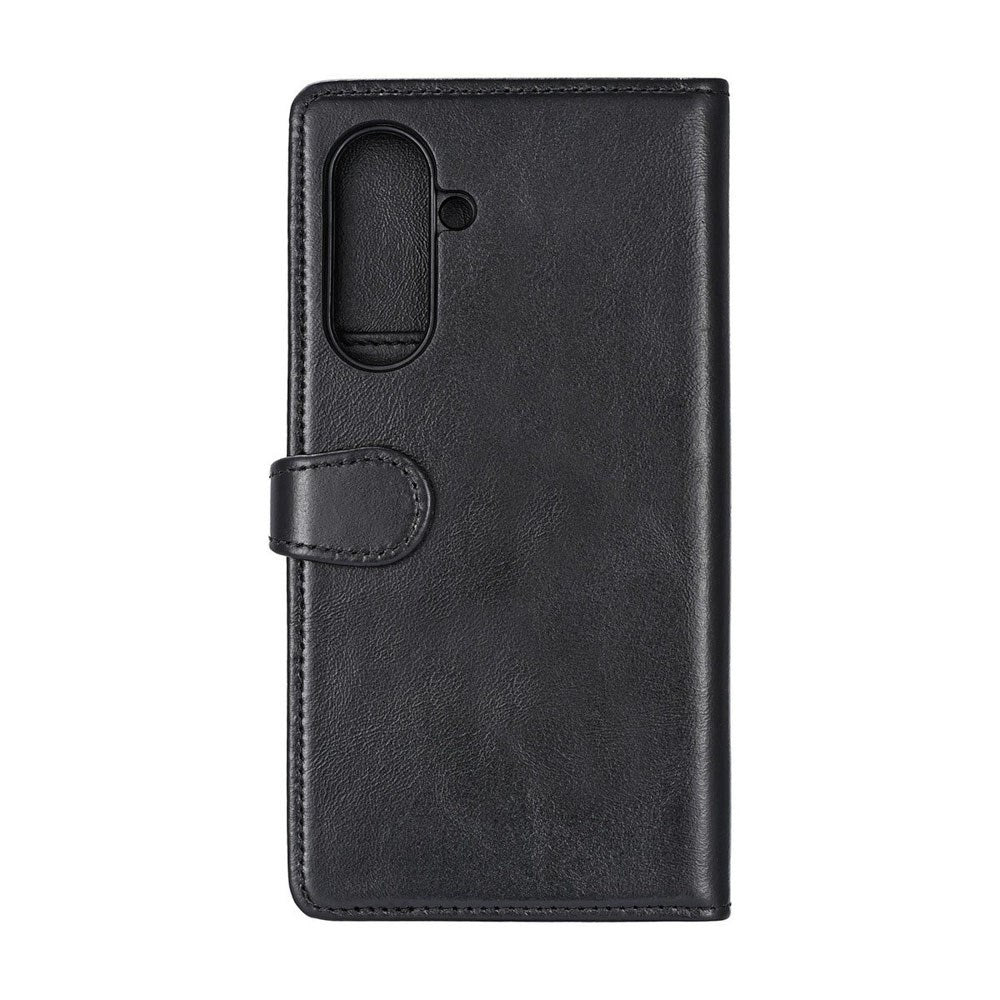 Buffalo Samsung Galaxy A56 (5G) 2-in-1 Wallet Magnet Flip Cover m. Pung - Ægte Læder - Sort
