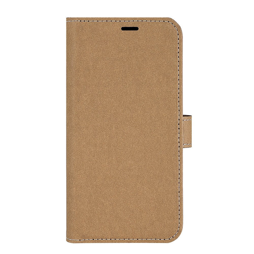 iPhone 13 GEAR Onsala Eco Flip Case med Pung - Nedbrydeligt - Sand