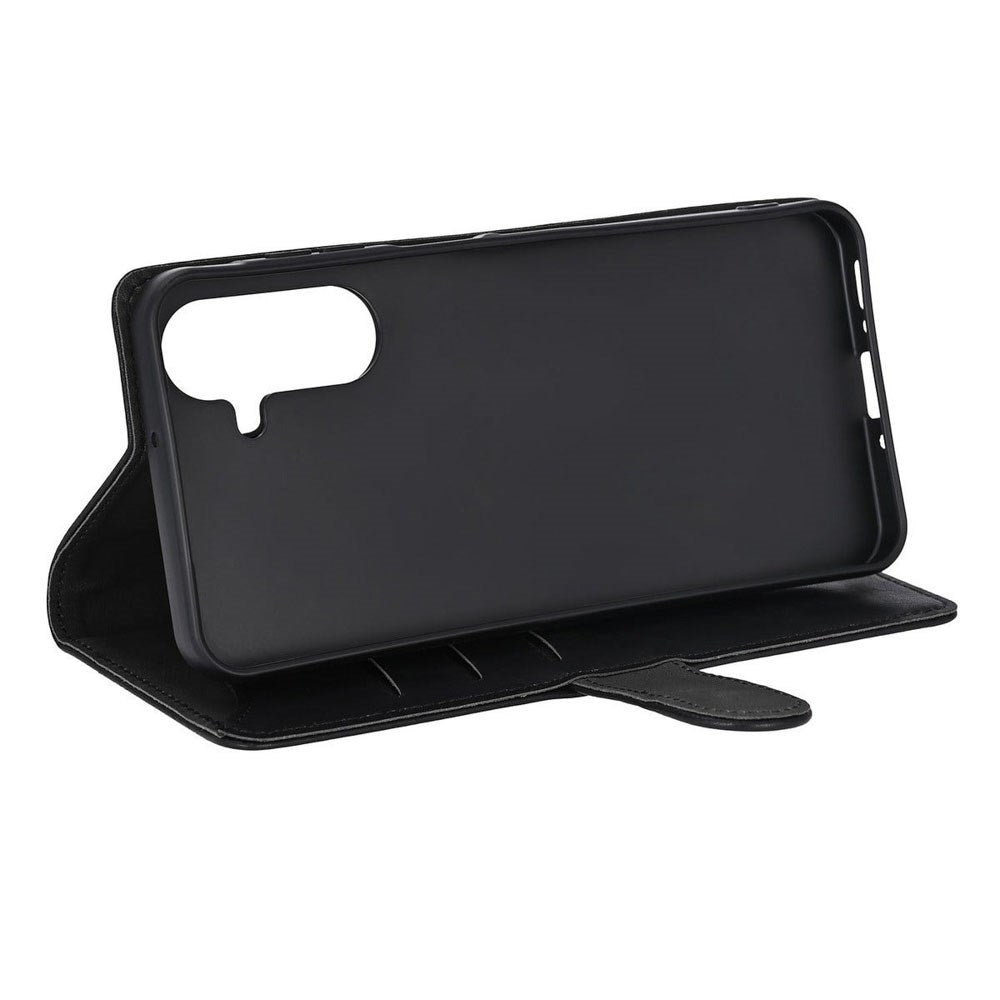 GEAR Samsung Galaxy A26 (5G) Flip Cover m. Pung - Genanvendt Kunstlæder - Sort