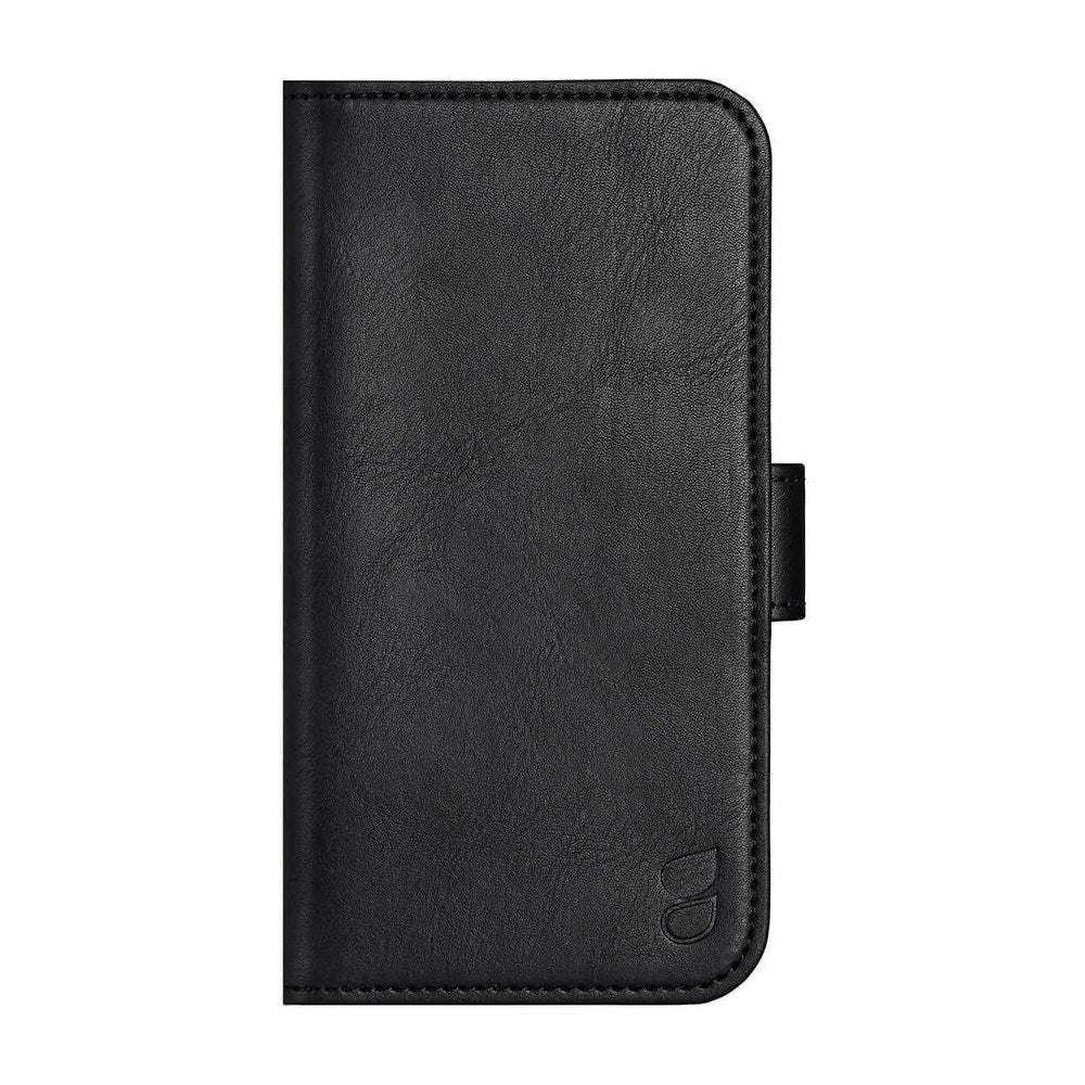 GEAR iPhone 16 Plus Wallet - Læder Flip Cover m. Pung til 3 Kort - MagSafe Kompatibel - Sort
