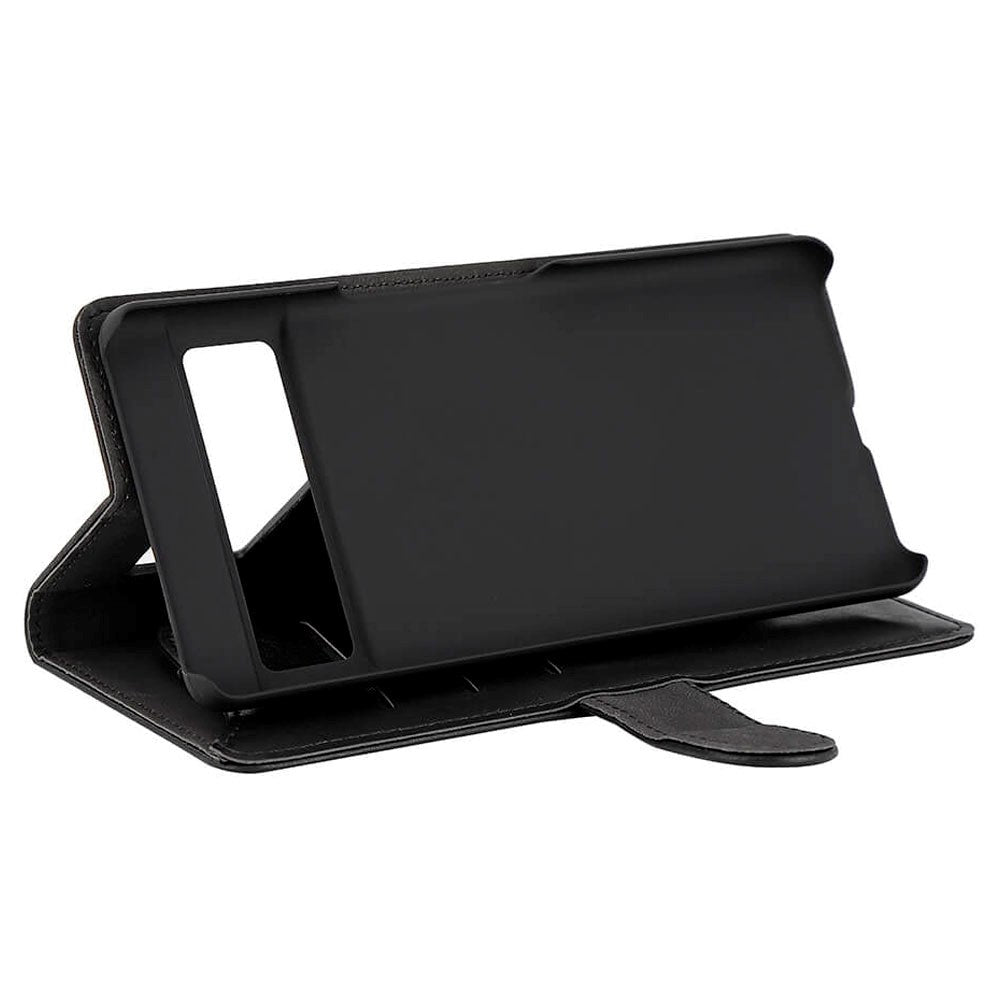 Google Pixel 7A GEAR Læder Flip Cover m. Pung - Sort