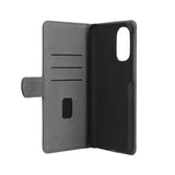 Gear Motorola Moto G51 Wallet Læder Flip Cover m. Pung - Sort