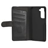 Samsung Galaxy S21 FE (5G) Gear Wallet - Læder Flip Cover m. Pung - Sort